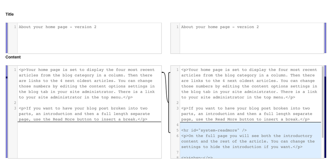 Versioning control